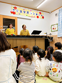 保育の様子｜音あそび